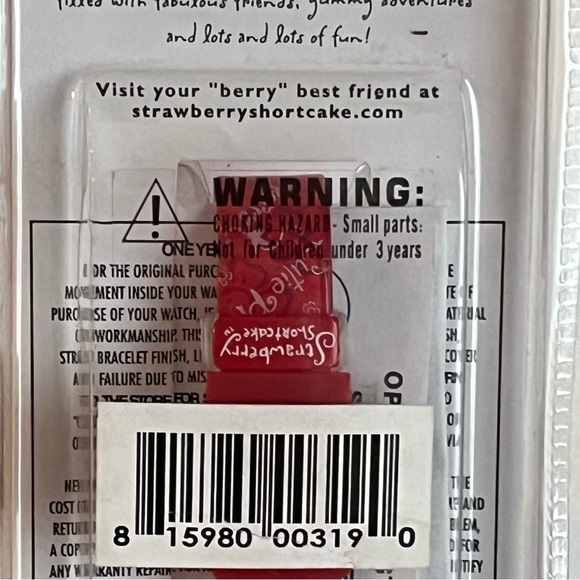 NIP Strawberry Shortcake Watch-Digital Readout-2003 - Picture 7 of 8